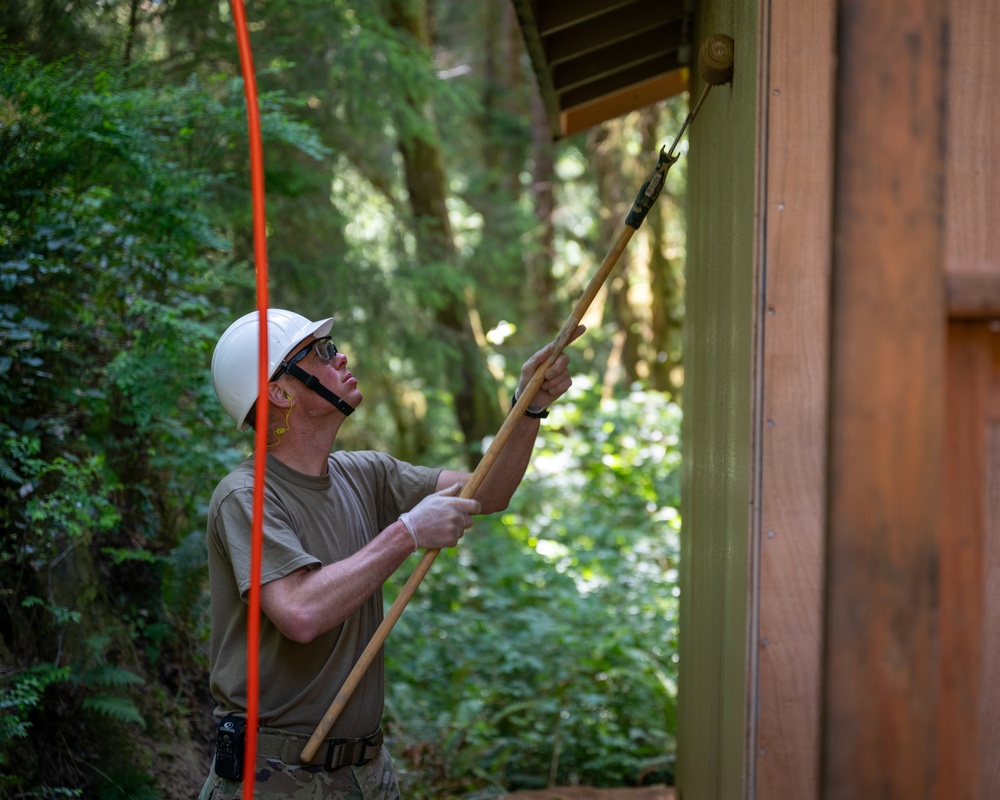 Reservists restore Redwood facilities during Innovative Readiness Training