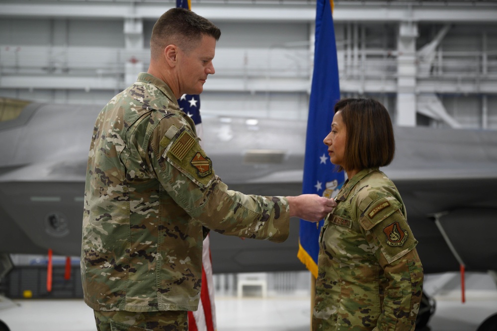 354th MDG Holds Change of Command