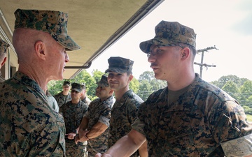 Maj. Gen. Woodworth Engages with CBIRF During Facility Tour