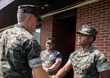 Maj. Gen. Woodworth Engages with CBIRF During Facility Tour