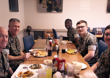 Maj. Gen. Woodworth Engages with CBIRF During Facility Tour