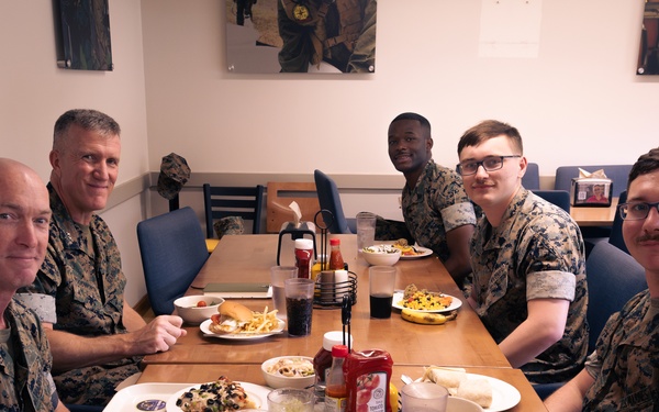 Maj. Gen. Woodworth Engages with CBIRF During Facility Tour