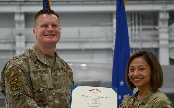 354th MDG Holds Change of Command
