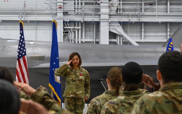 354th MDG Holds Change of Command