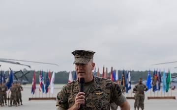 Marine Aircraft Group 29 change of command ceremony