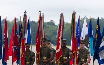 Marine Aircraft Group 29 change of command ceremony