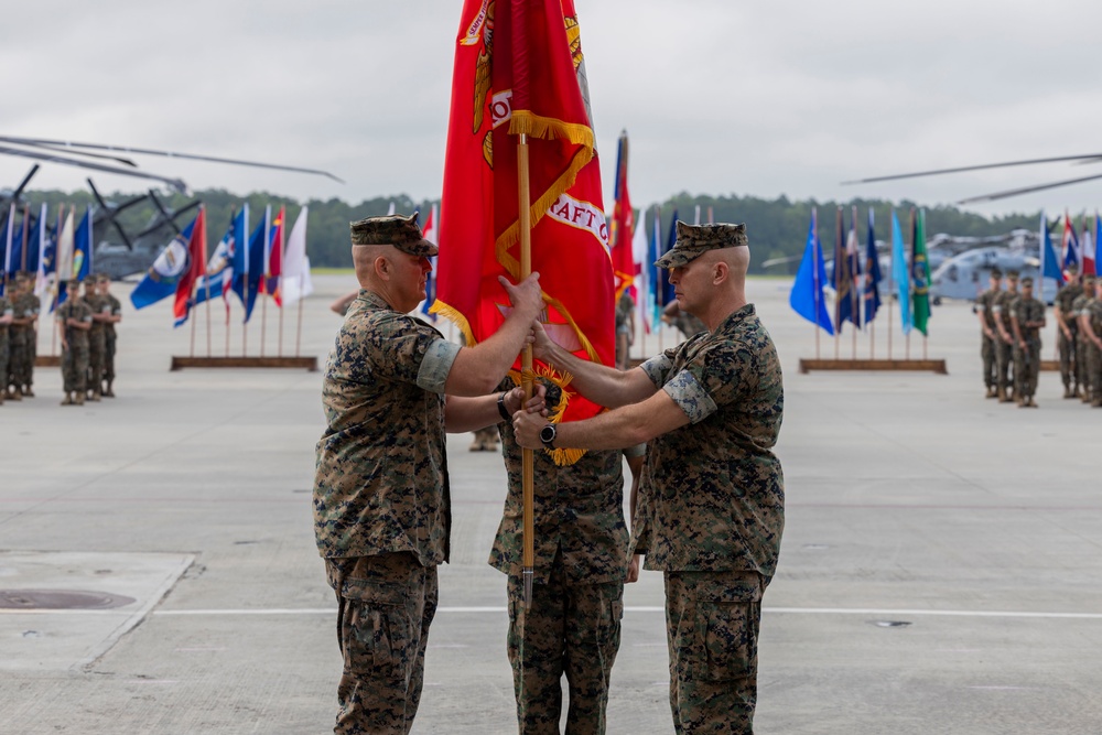 Marine Aircraft Group 29 change of command ceremony