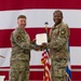 375th Operations Support Squadron change of command ceremony