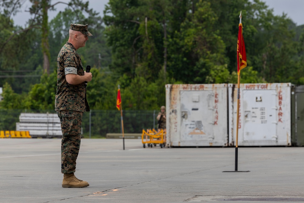 Marine Aircraft Group 29 change of command ceremony