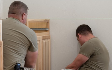 141st Civil Engineer Squadron support Seward Military Resort renovation