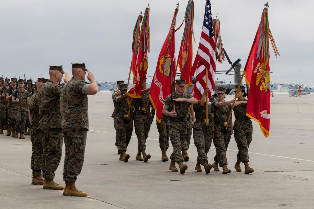 Marine Aircraft Group 29 change of command ceremony