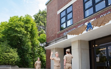 NAVSUP WSS Commander Promotes Lt. Julia Kerrigan