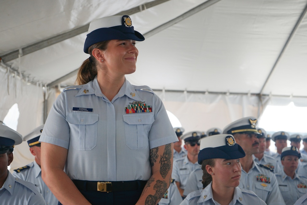 Coast Guard Cutter Stone holds change-of-command ceremony