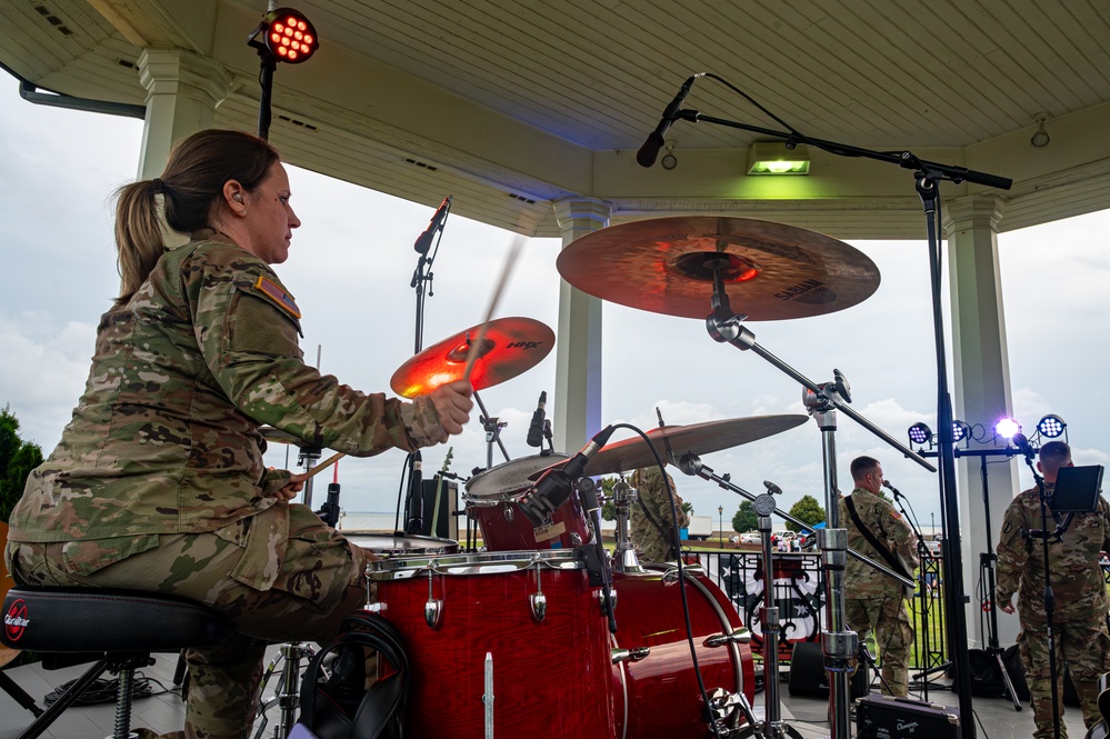 One Last Jam: Training Doctrine and Command Band Rocks Out for Hampton Roads Fans