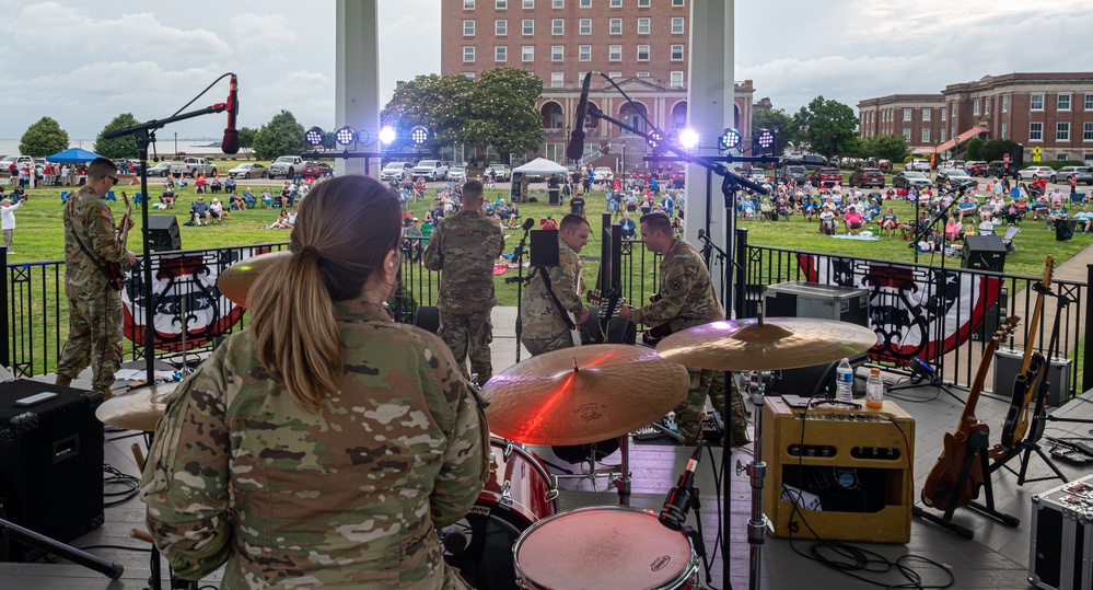 One Last Jam: Training Doctrine and Command Band Rocks Out for Hampton Roads Fans