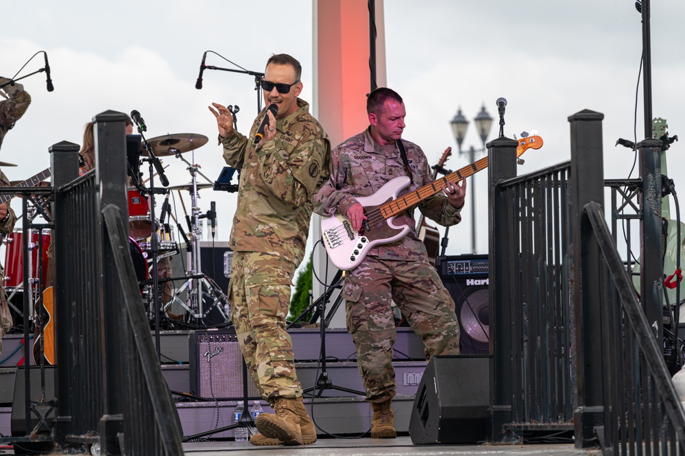 One Last Jam: Training Doctrine and Command Band Rocks Out for Hampton Roads Fans