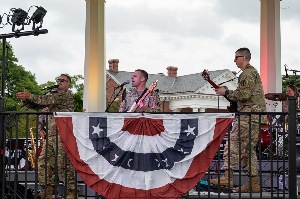 One Last Jam: Training Doctrine and Command Band Rocks Out for Hampton Roads Fans