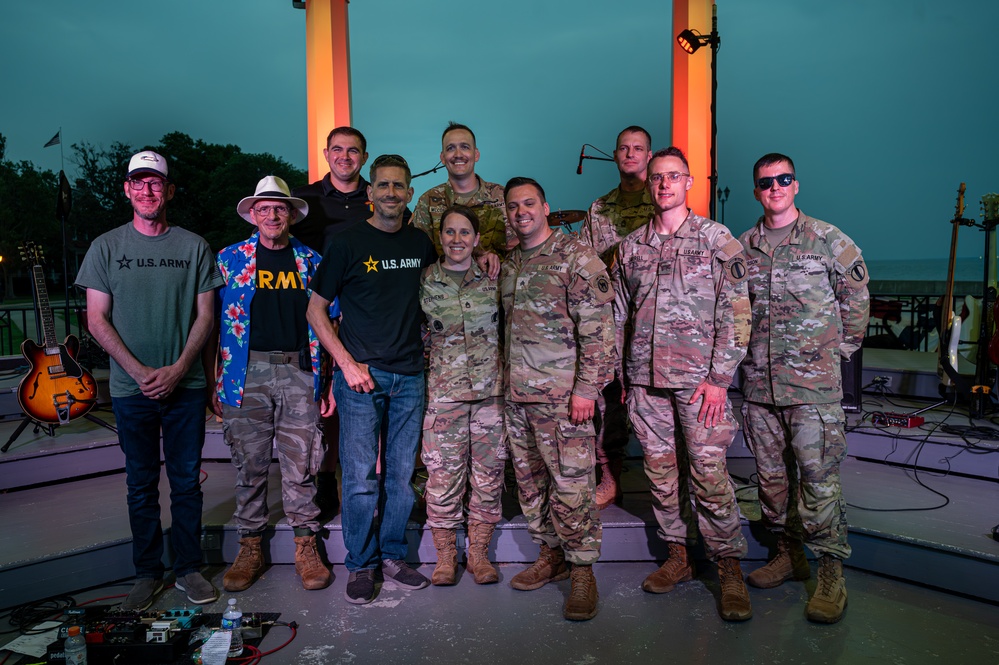 One Last Jam: Training Doctrine and Command Band Rocks Out for Hampton Roads Fans