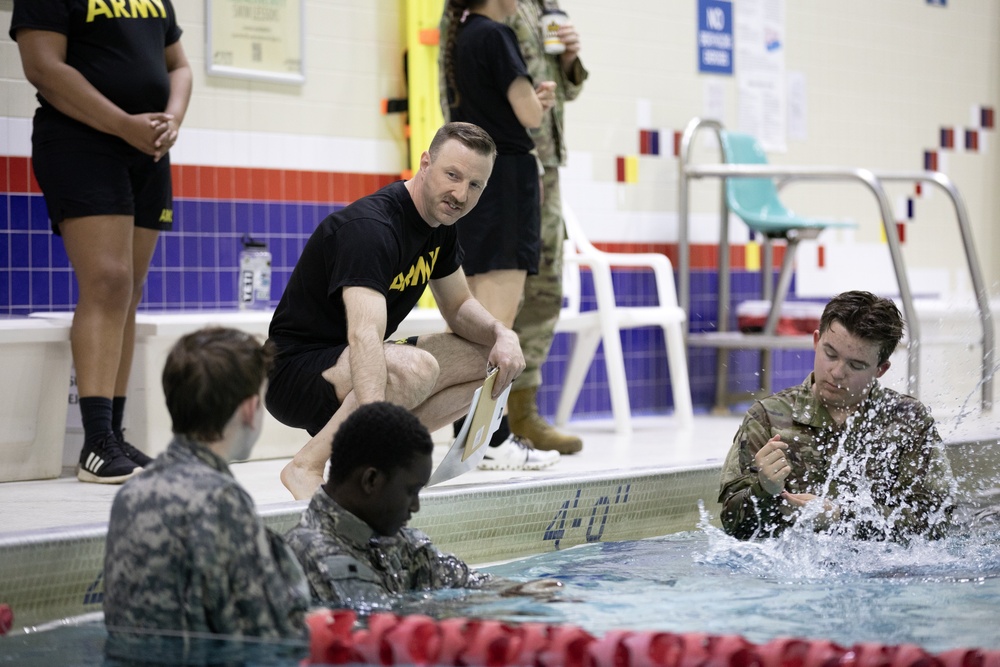 Junior Reserve Officer Training Corps Cadet Leadership Challenge camp
