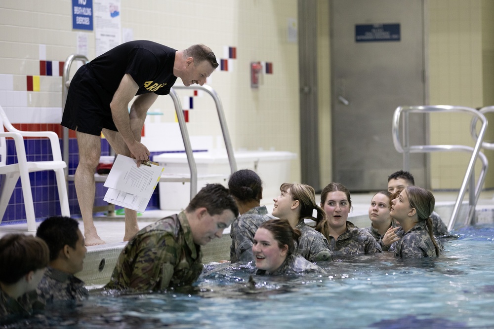 Junior Reserve Officer Training Corps Cadet Leadership Challenge camp