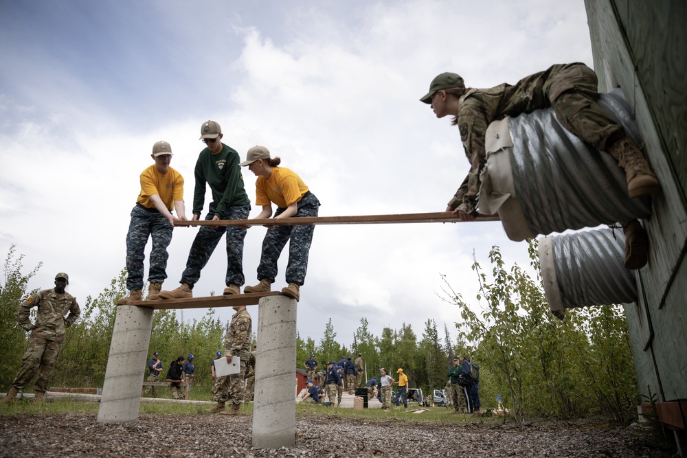 Junior Reserve Officer Training Corps Cadet Leadership Challenge camp