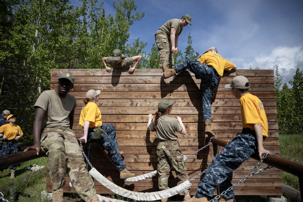 Junior Reserve Officer Training Corps Cadet Leadership Challenge camp