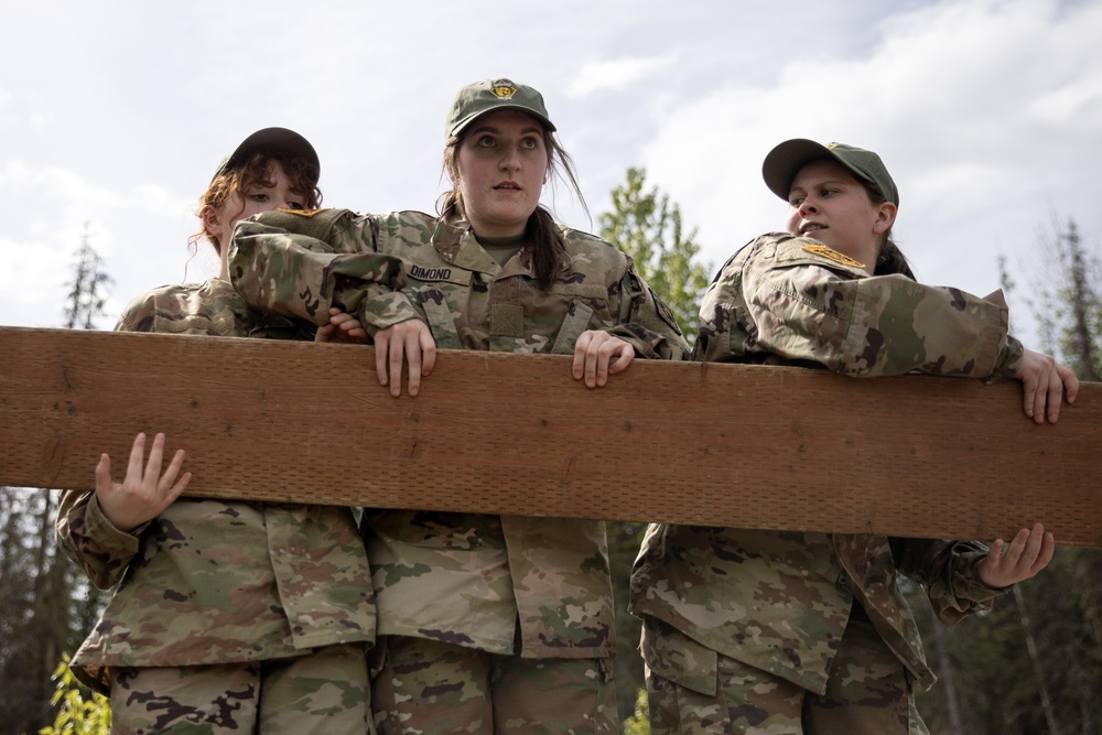 Junior Reserve Officer Training Corps Cadet Leadership Challenge camp