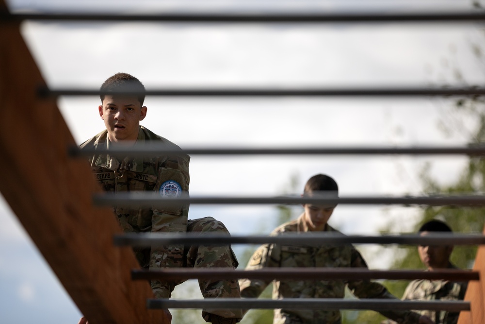 Junior Reserve Officer Training Corps Cadet Leadership Challenge camp