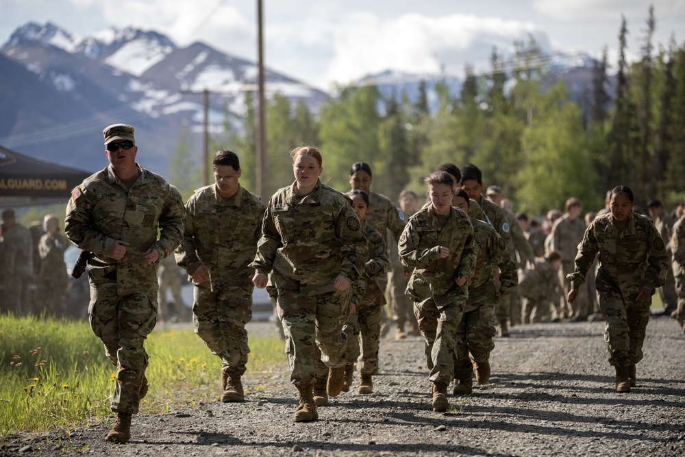 Junior Reserve Officer Training Corps Cadet Leadership Challenge camp