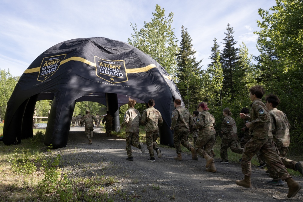 Junior Reserve Officer Training Corps Cadet Leadership Challenge camp