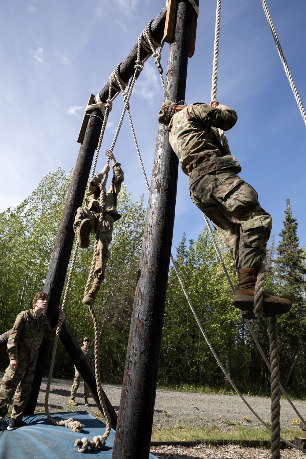 Junior Reserve Officer Training Corps Cadet Leadership Challenge camp