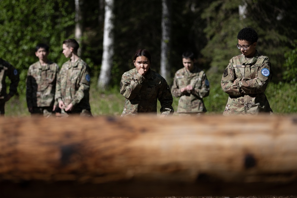 Junior Reserve Officer Training Corps Cadet Leadership Challenge camp