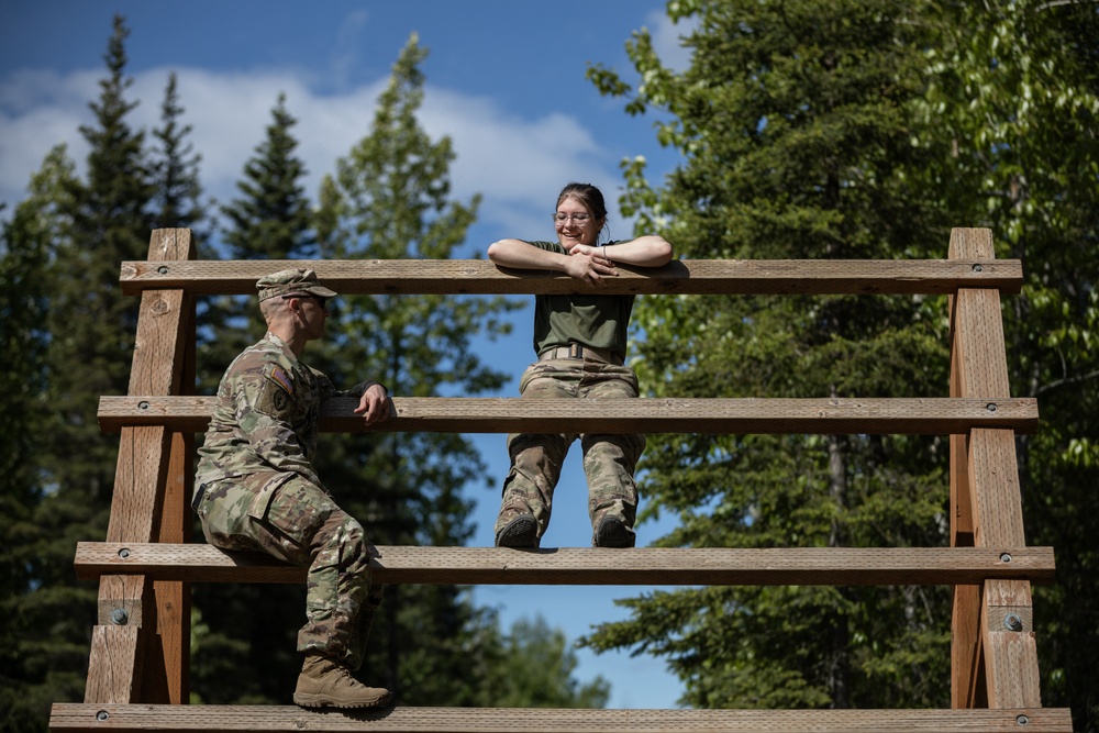 Junior Reserve Officer Training Corps Cadet Leadership Challenge camp