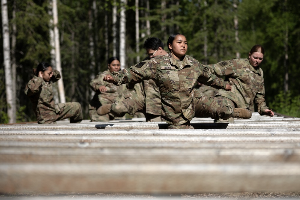 Junior Reserve Officer Training Corps Cadet Leadership Challenge camp