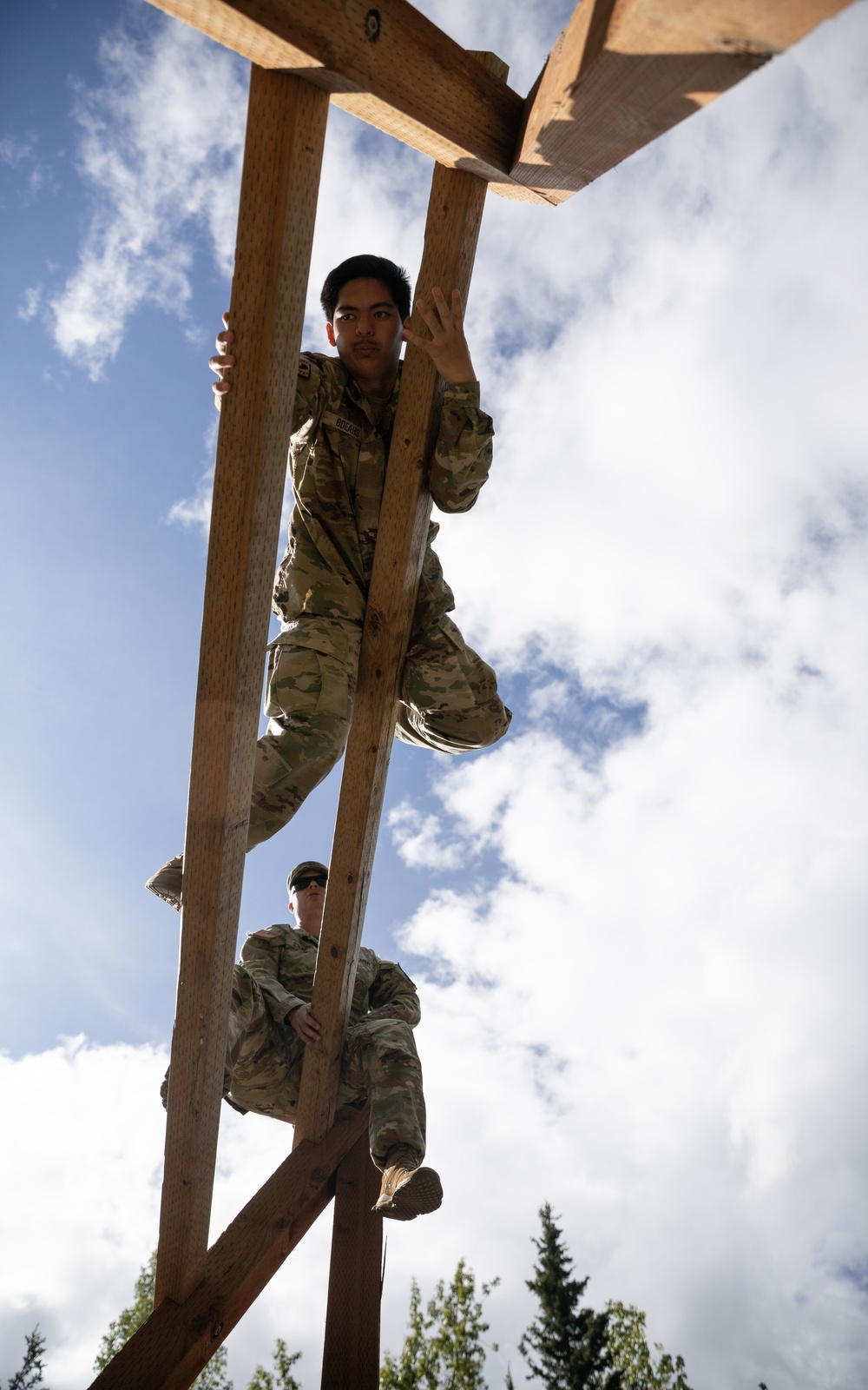 Junior Reserve Officer Training Corps Cadet Leadership Challenge camp