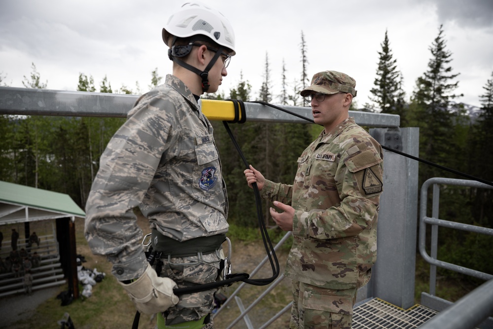Junior Reserve Officer Training Corps Cadet Leadership Challenge camp