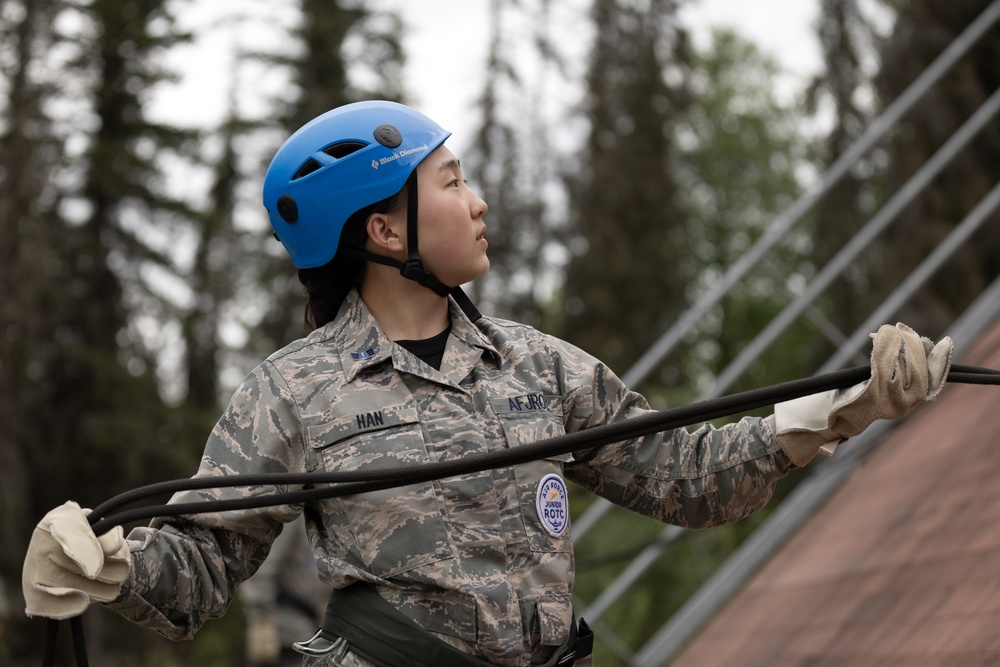 Junior Reserve Officer Training Corps Cadet Leadership Challenge camp