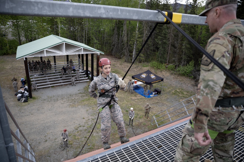 Junior Reserve Officer Training Corps Cadet Leadership Challenge camp