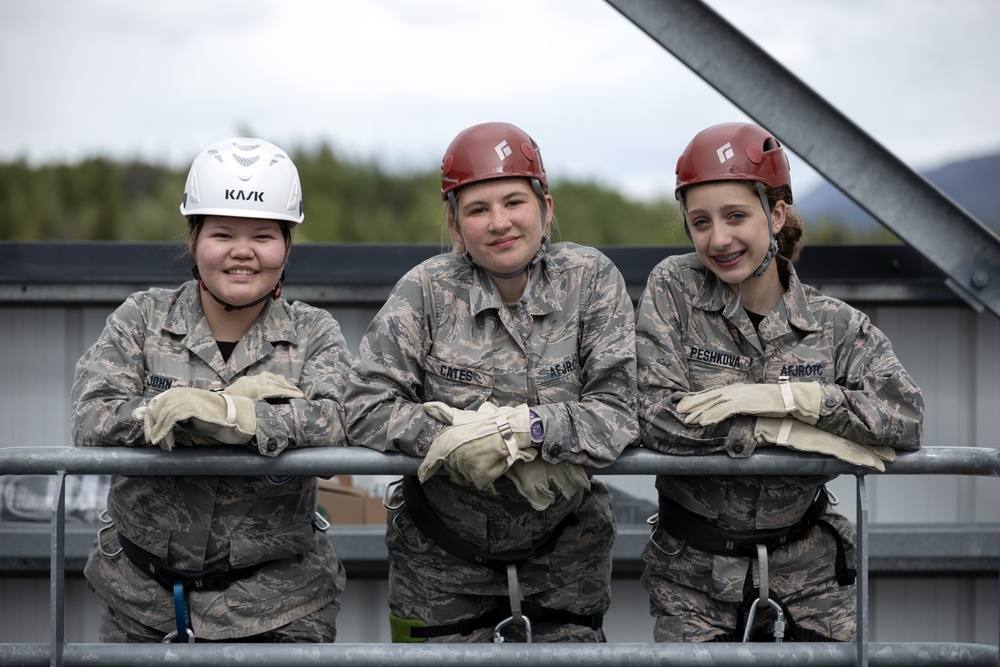 Junior Reserve Officer Training Corps Cadet Leadership Challenge camp