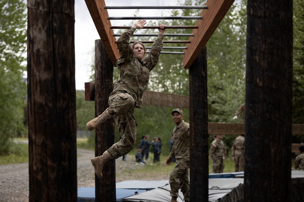 Junior Reserve Officer Training Corps Cadet Leadership Challenge camp