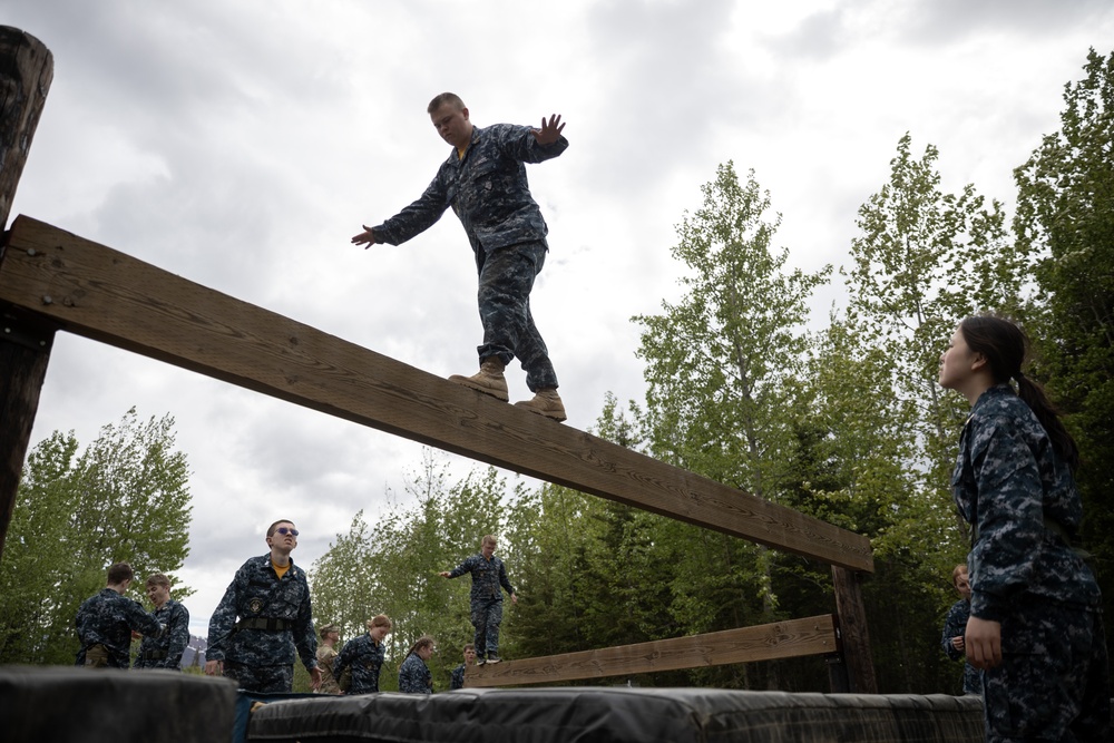 Junior Reserve Officer Training Corps Cadet Leadership Challenge camp