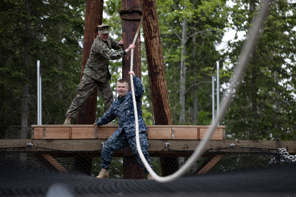 Junior Reserve Officer Training Corps Cadet Leadership Challenge camp