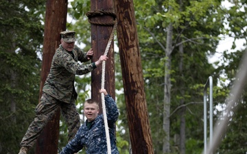 Junior Reserve Officer Training Corps Cadet Leadership Challenge camp