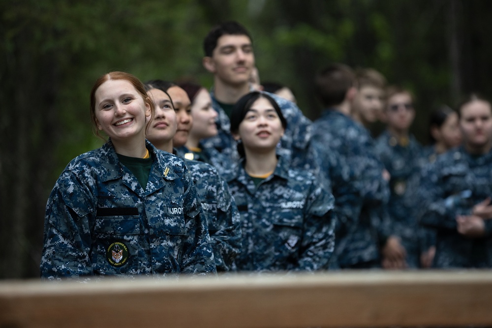 Junior Reserve Officer Training Corps Cadet Leadership Challenge camp