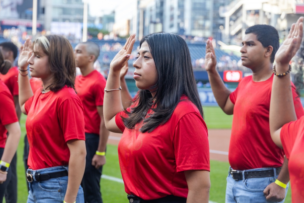 U.S. Marine Corps Day at Washington Nationals