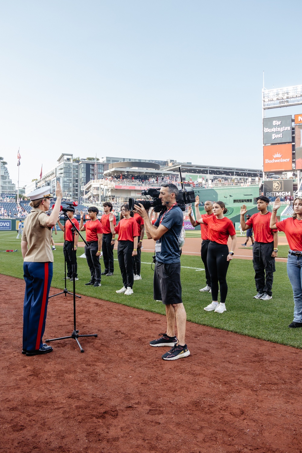 U.S. Marine Corps Day at Washington Nationals