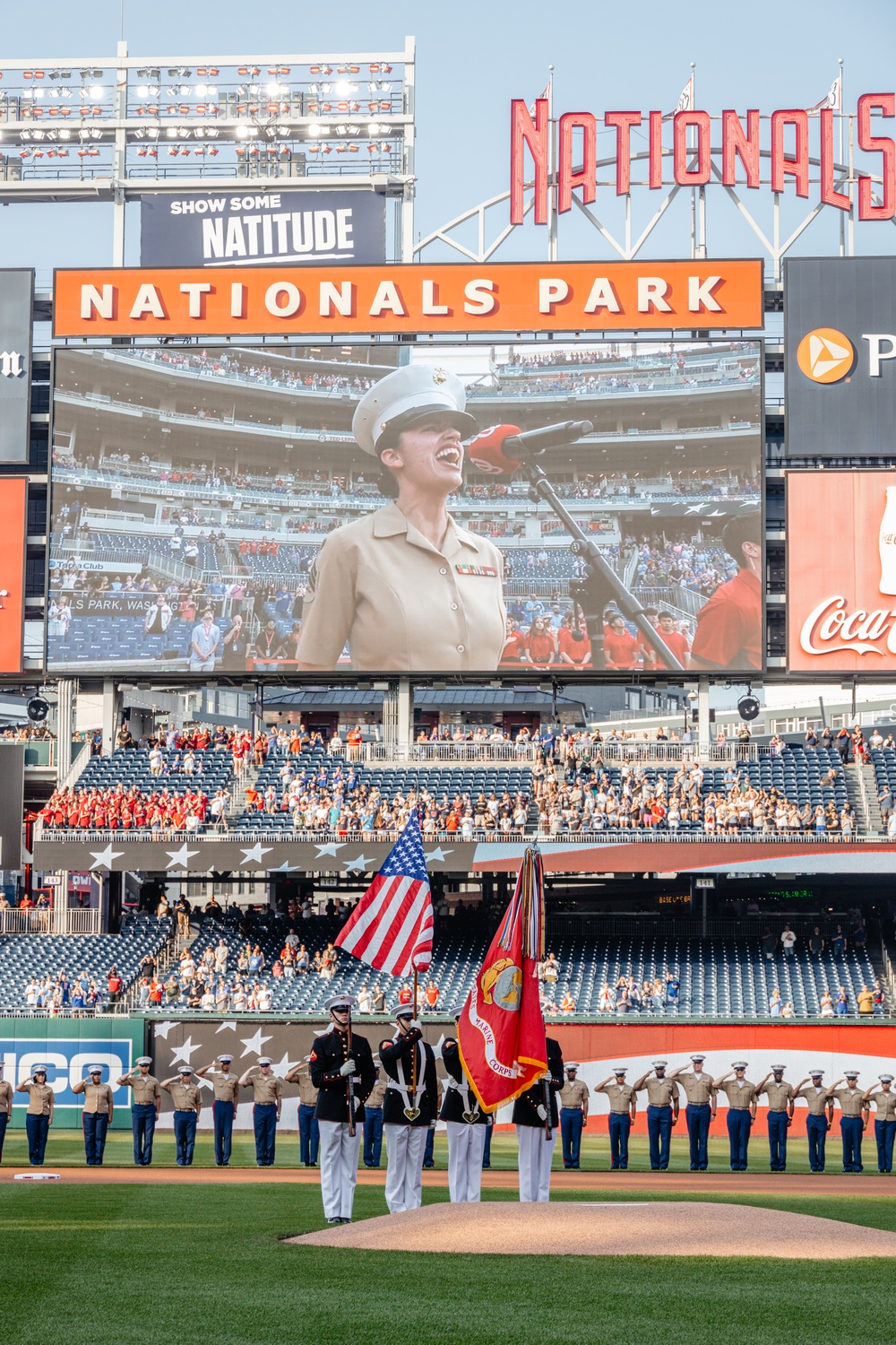 U.S. Marine Corps Day at Washington Nationals