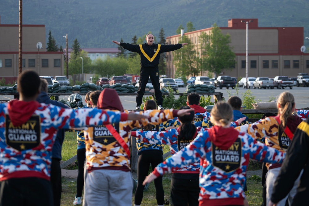 Junior Reserve Officer Training Corps Cadet Leadership Challenge camp