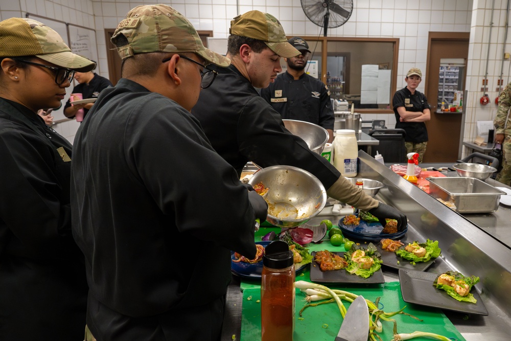 Airmen battle it out in SHEF Competition