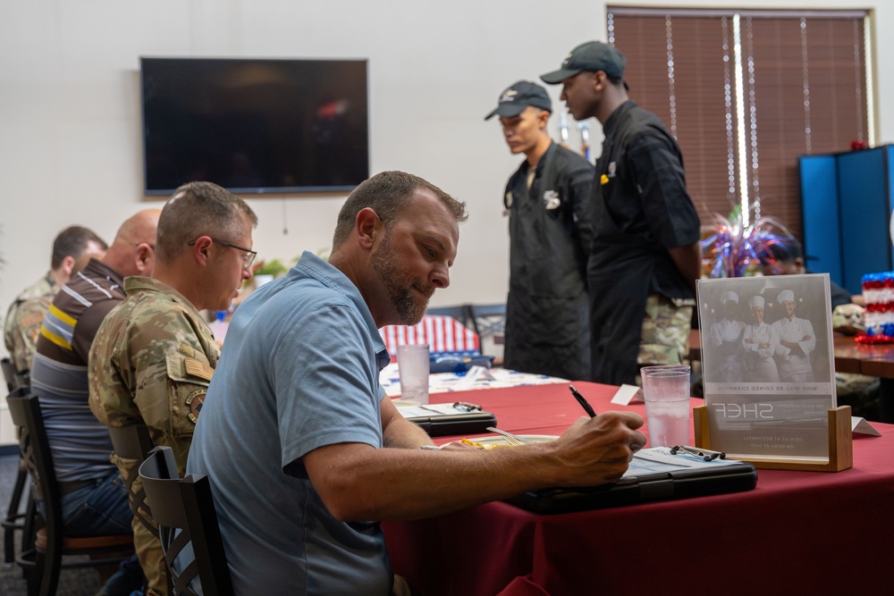 Airmen battle it out in SHEF Competition